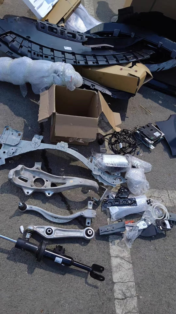 2024 Xiaomi SU7 OEM Salvaged Exterior & Suspension Components - Front/Rear Bumpers, Hood, Fenders, Control Arms, Wheel Bearings