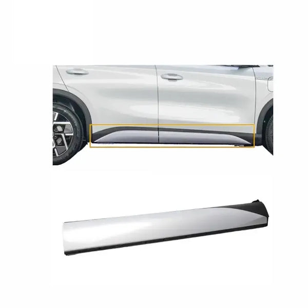 BYD Atto 3 / Yuan PLUS Door Sill Protectors & Side Skirts (2022-2023) | Stainless Steel Scuff Plate Set