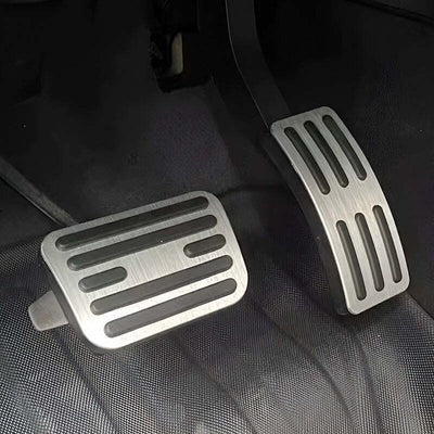 Brushed Aluminum Performance Pedals for BYD Shark 6