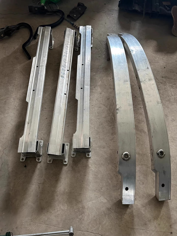 2024 Xiaomi SU7 OEM Salvaged Front/Rear Bumper Assembly - Aluminum Reinforced Crash Protection, Aerodynamic Design